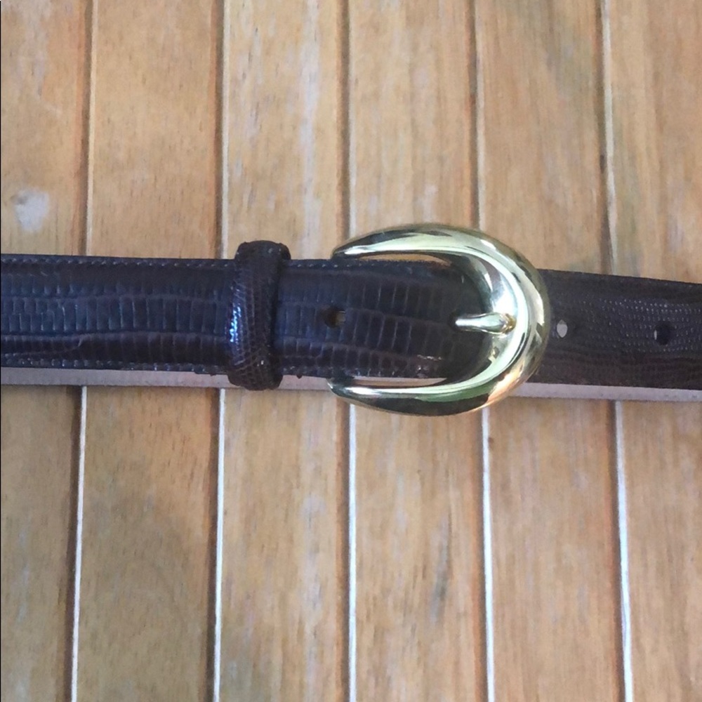 Talbots Leather Belt